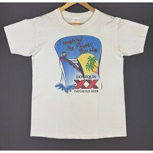 Vintage 90's Dos Equis Beer I Completed The Princess Cruise Bar Hop Promo Rare M